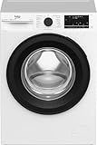Beko B3WFR58615W Waschvollautomat, Waschvollautomat, 8 kg, Schleuderwahl 1600...
