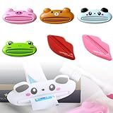 MIRKUZI 6 Stück Zahnpasta Quetscher Tubenquetscher Toothpaste Dispenser FüR...