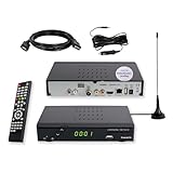 SET-ONE EasyOne 740 HD DVB-T2 Receiver, Freenet TV, Full-HD, HDMI, LAN,...