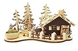 Wichtelstube-Kollektion Räucherhäuschen Holz - Hochwertiges, Handgefertigtes...