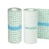 TONBAO 2 Rollen Tattoo Folie Heilung (15cm x 2m), Wasserdicht Transparent Second...