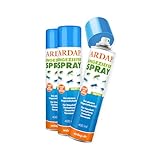 ARDAP Repell Ungezieferspray 3 x 400ml - Insektenspray bei akutem...