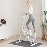 Stepper, Climber Fitness, Step-Trainingsgerät mit LCD-Display und Griffen