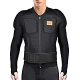 BenKen Skiing Body Short Protector Schutzausrüstung Pad mit Futter Motor Brust...