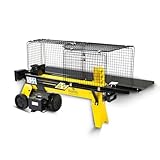 BAMATO Holzspalter HO-7E | mit Elektroantrieb 230V | Spaltkraft 7 Tonnen |...