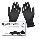 Ritter Premium Nitrilhandschuhe schwarz 100 Stück - Einweghandschuhe latexfrei...