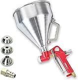 Trichterpistole 6L mit 3 Düsen Spritzpistole Putzmeister Aluminiumtrichter...