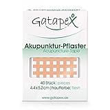 Gatapex Akupunktur-Pflaster (Größe L) 4,4 x 5,2cm Haut 40 Stück