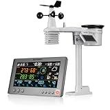 Bresser Smarte Tuya Profi-Wetterstation mit 7-in-1-Sensor,...