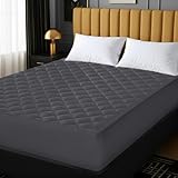 Utopia Bedding Gesteppter Matratzenschoner 140 x 200 cm, Spannmatratzenauflage,...