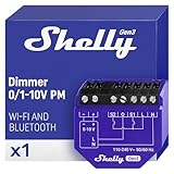 Shelly Dimmer 0/1-10V PM Gen3 - WLAN Smart-Dimmschalter-Controller mit...