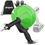 MEISTERFAKTUR Rohrreinigungsspirale [15M] - mit Bohraufsatz - Ideale...