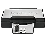 Krups Waffeleisen FDK251, Doppelwaffeleisen, 2 Belgische Waffeln gleichzeitig,...