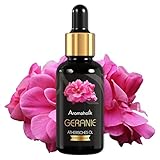 Aromaholik Geraniumöl BIO 100% naturrein – Ätherische Öle für Diffuser &...