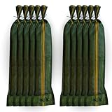 20x Sandsäcke Silosandsäcke geeignet für Hochwasserschutz, 25cm x100cm mit...