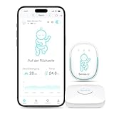 Sense-U Pro Baby-Bewegungsmonitor (große Reichweite): Echtzeitwarnungen bei...