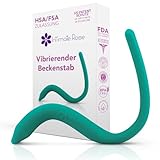 Intimate Rose Massagestab mit Vibration zur Schmerzlinderung der...