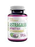 Hepatica Astragalus 6.000mg | 15:1 Extrakt (400mg) | 120 vegane Kapseln | 20%...