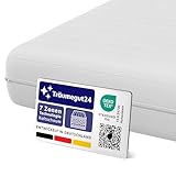 Träumegut24 - ergonomische 7-Zonen Matratze 90x200 cm | Größe + Höhe...