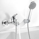 Coleniny Badewannenarmatur mit Handbrause | Klassisch Badewannen Amaturen Set |...