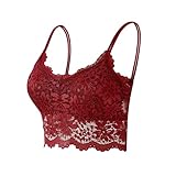 Maiclaice Damen Spitze BH Soft Mit Polsterung Alltag Sexy Bralette Ohne Bügel...