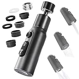 Wasserhahn Aufsatz Schwenkbar, 360° Drehbarer mit 3 Modi Multifunktionaler...