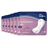 Amazon Basic Care Inkontinenz Polster Maxi, Unparfümiert, 6 Packungen à 8...