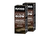Syoss Color Glow Pflegende Haartönung Tiefes Braun, semi-permanente Coloration...