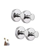 HuangJingYu Handtuchhaken Ohne Bohren 4 Stück Selbstklebend Badezimmer Haken...