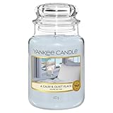Yankee Candle Duftkerze im Glas (groß) | A Calm & Quiet Place | Kerze mit...