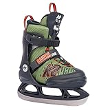 K2 Skates Jungen Schlittschuhe Raider Ice, green - orange, 25G0110.1.1.L