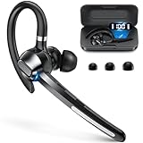 NANSLS Bluetooth Headset,Headset mit mikrofon Bluetooth 6.5 Tage Standby-Zeit,30...