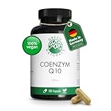 Coenzym Q10 hochdosiert – 250mg pro Kapsel – 180 vegane Kapseln – 6 Monate...