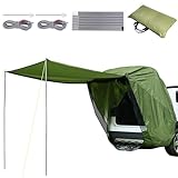 TOOSOAR Universal Heckklappenzelt Caddy - Wasserdichtes Auto Heckzelt für...