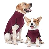 Heywean Dog Sweatshirt Stretch Fleece Weste Warmer Hundepullover Pullover für...