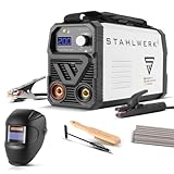 STAHLWERK Elektroden-Schweißgerät ARC 200 MD – Vollausstattung – flexibel...