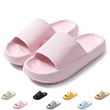 QJJQ Badeschuhe Herren Damen Cozislides Original Slippers Wolke Schlappen Super...