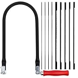 TXErfolg Laubsäge Set inkl. 9 Sägeblätter(4#6#8#10#10T14T18T24T32T) und...