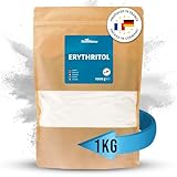 RheinNatur Erythrit 1 kg - Zuckerersatz ohne Kalorien mit 70% der Süßkraft von...
