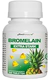 BROMELAIN | 365 Hochdosierte Tabletten mit Bromelain |...