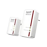 AVM FRITZ!Powerline 540E / 510E WLAN Set (500 MBit/s, WLAN-Access Point,...