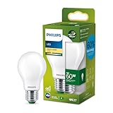 Philips LED Classic ultraeffiziente E27 Lampe (60 W), matte LED Lampe mit...