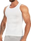 MISS MOLY Shapewear Herren Kompressionsshirt Herren Ärmellos Body Shaper...