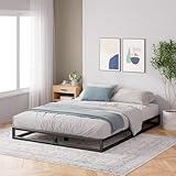 Zinus Joseph Bett 140x200 cm - Höhe 15 cm mit Stauraum unter dem Bett -...