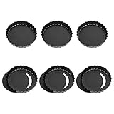 SUSSURRO 6 Stücke Torteletts Törtchenformen Tartelette Förmchen 12 Cm Mini...