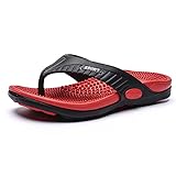 Aitaobao Herren Zehentrenner Fussreflexzonen Massage Flip Flops Badeschuhe...