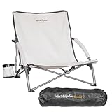 dieckkinners Strandstuhl Renke L, Bequemer Faltstuhl leicht tragbar mit...