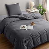 Utopia Bedding Bettwäsche 135x200 Set - Mikrofaser Bettbezug 135x200 cm + 1...