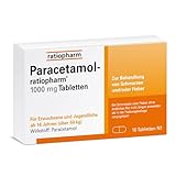 Paracetamol-ratiopharm 1000 mg Tabletten: Der gut verträgliche Klassiker hilft...