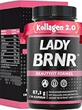 BRNR LADY BRNR - BeautyFit Stoffwechsel Formel mit Vitamin B6, Bindegewebe mit...